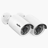 3MP Full HD PoE IP Bullet Security Camera w/ Audio Recording for SANNCE NVR N98PBD/N96PBK